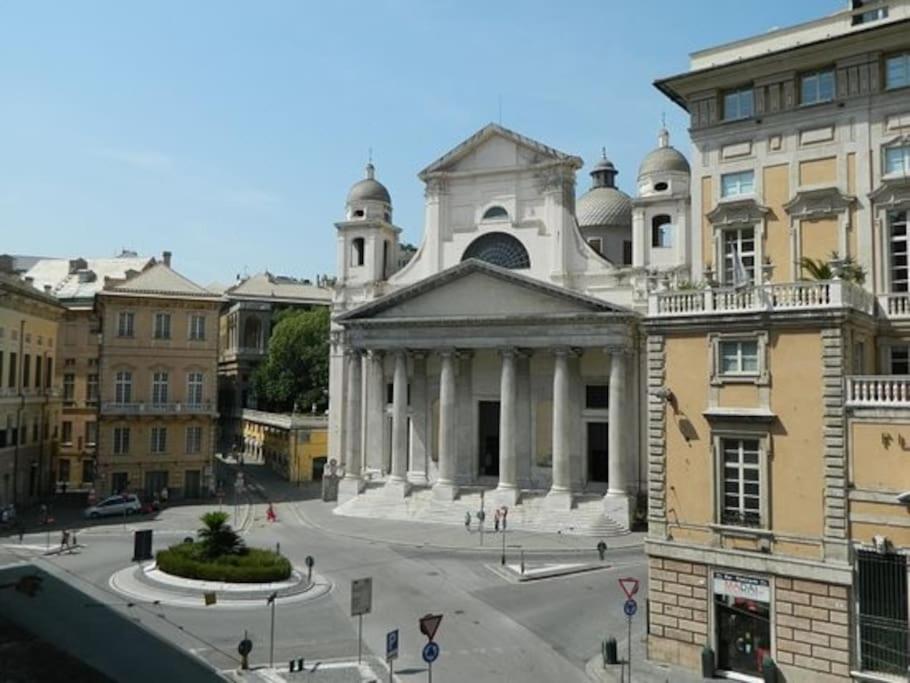 Appartamento Genova Centro Storico Acquario E Porto Antico Esterno foto